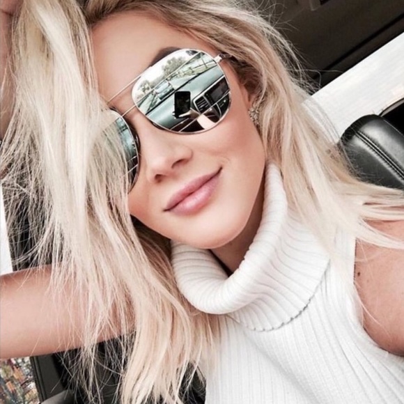 Classic Aviator Reflective Fashion Sunglasses main image 8